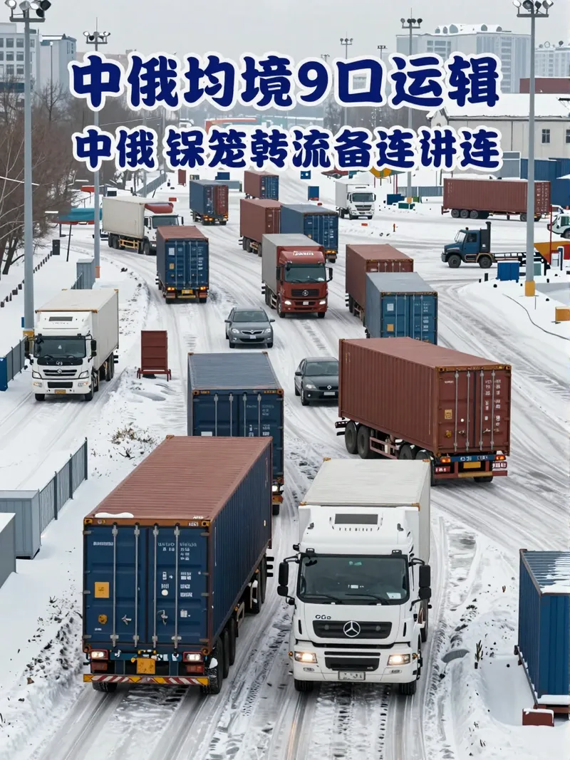 还在为发货俄罗斯头疼？揭秘中俄物流仓储一体化怎么玩才不翻车！ 封面 1