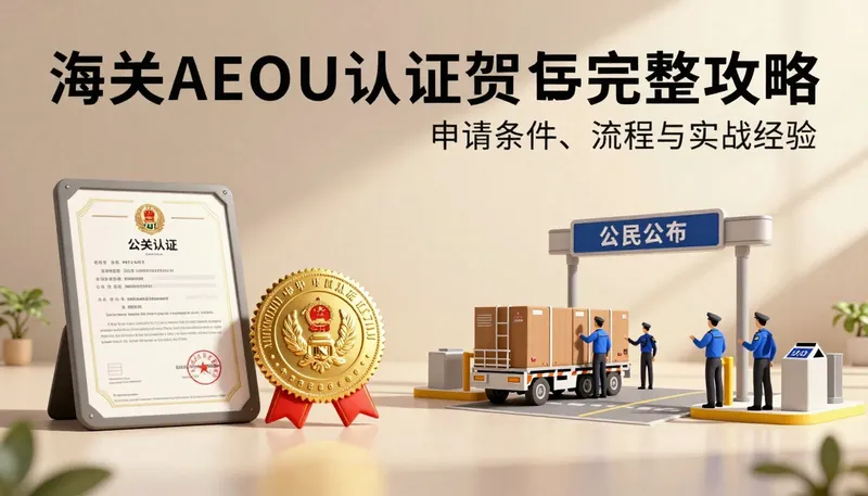 海关AEO认证完整攻略：申请条件、流程与实战经验